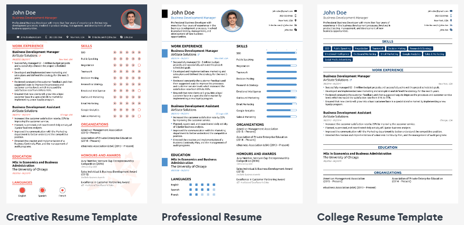 Novoresume ai cv writer