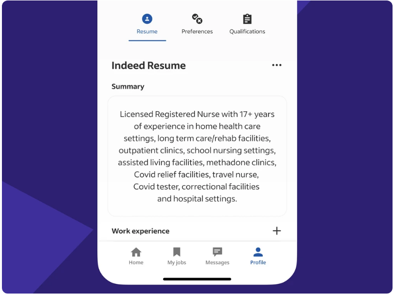 indeed ai resume builder